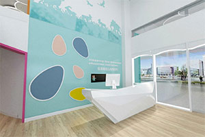 連鎖教育機構裝修設計全景